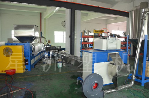 塑料回收（紙廠水料）造粒機